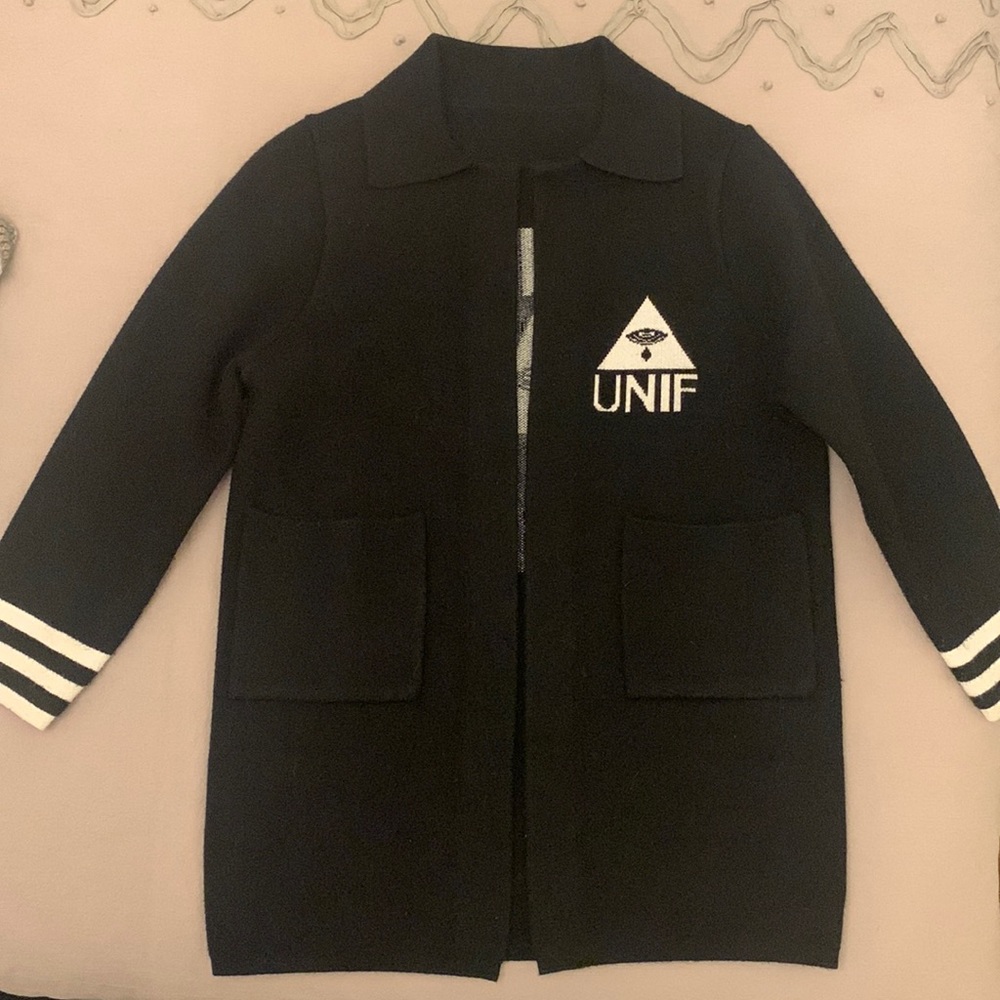 UNIF knit sweater jacket